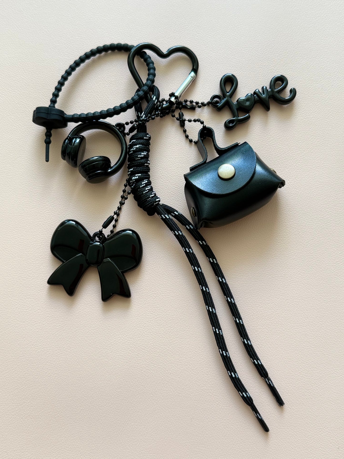 Black Charm Accessory Set — Premium Edition