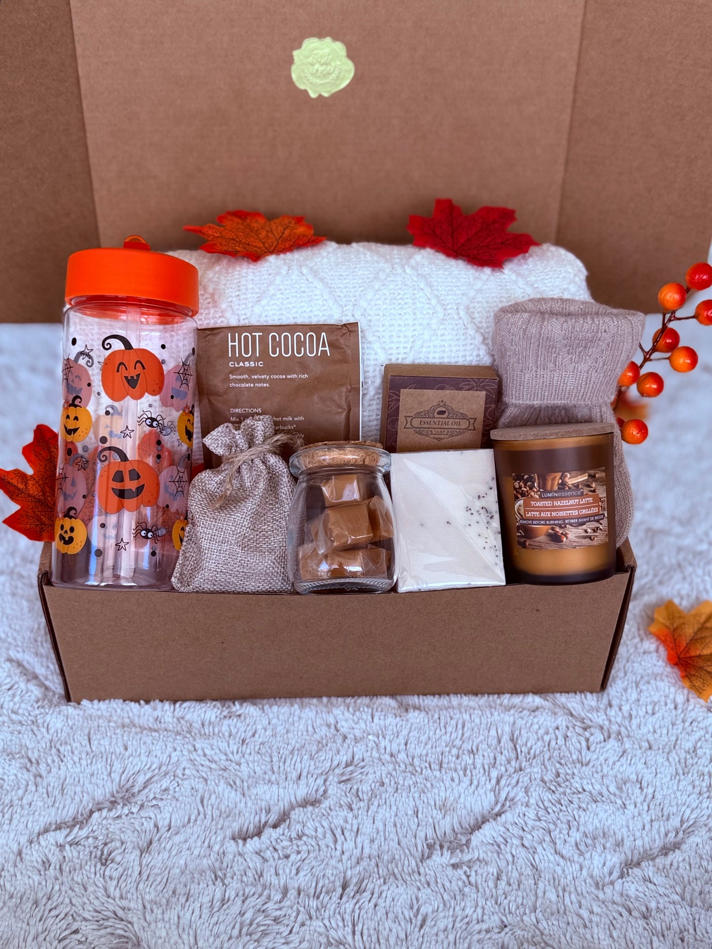 Halloween Cozy Gift Box – Spooky Season Comfort Set