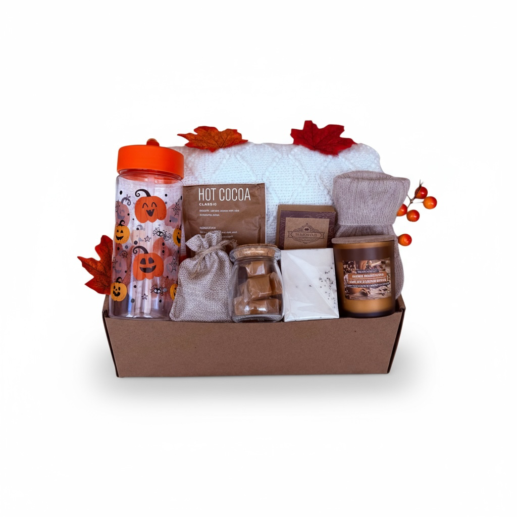 Halloween Cozy Gift Box – Spooky Season Comfort Set