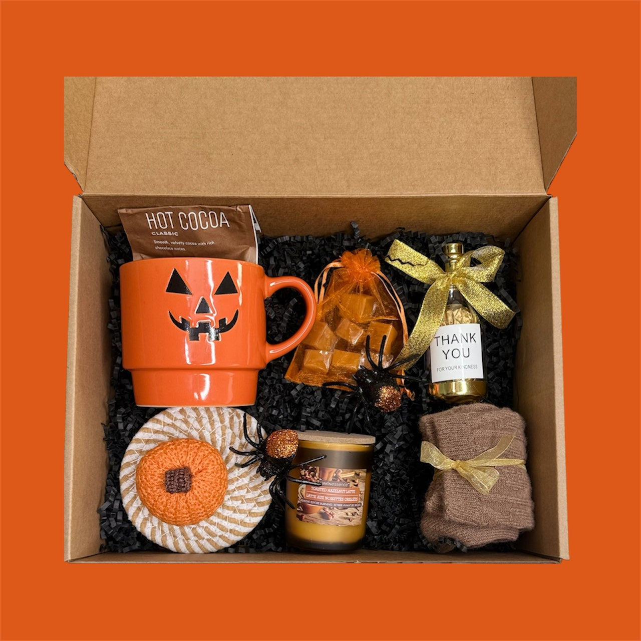Halloween Cozy Gift Box β Pumpkin Mug & Autumn Treats