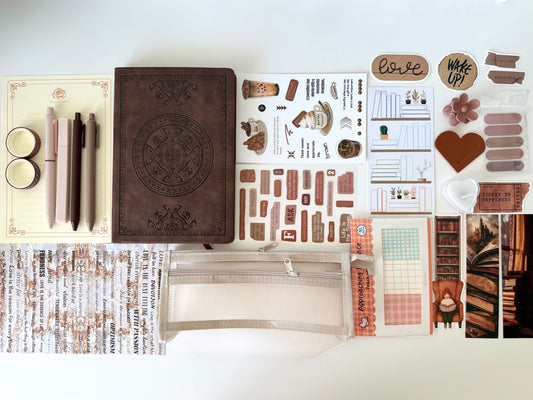 🤎Brown Luxury Bookish Bundle                  only one left