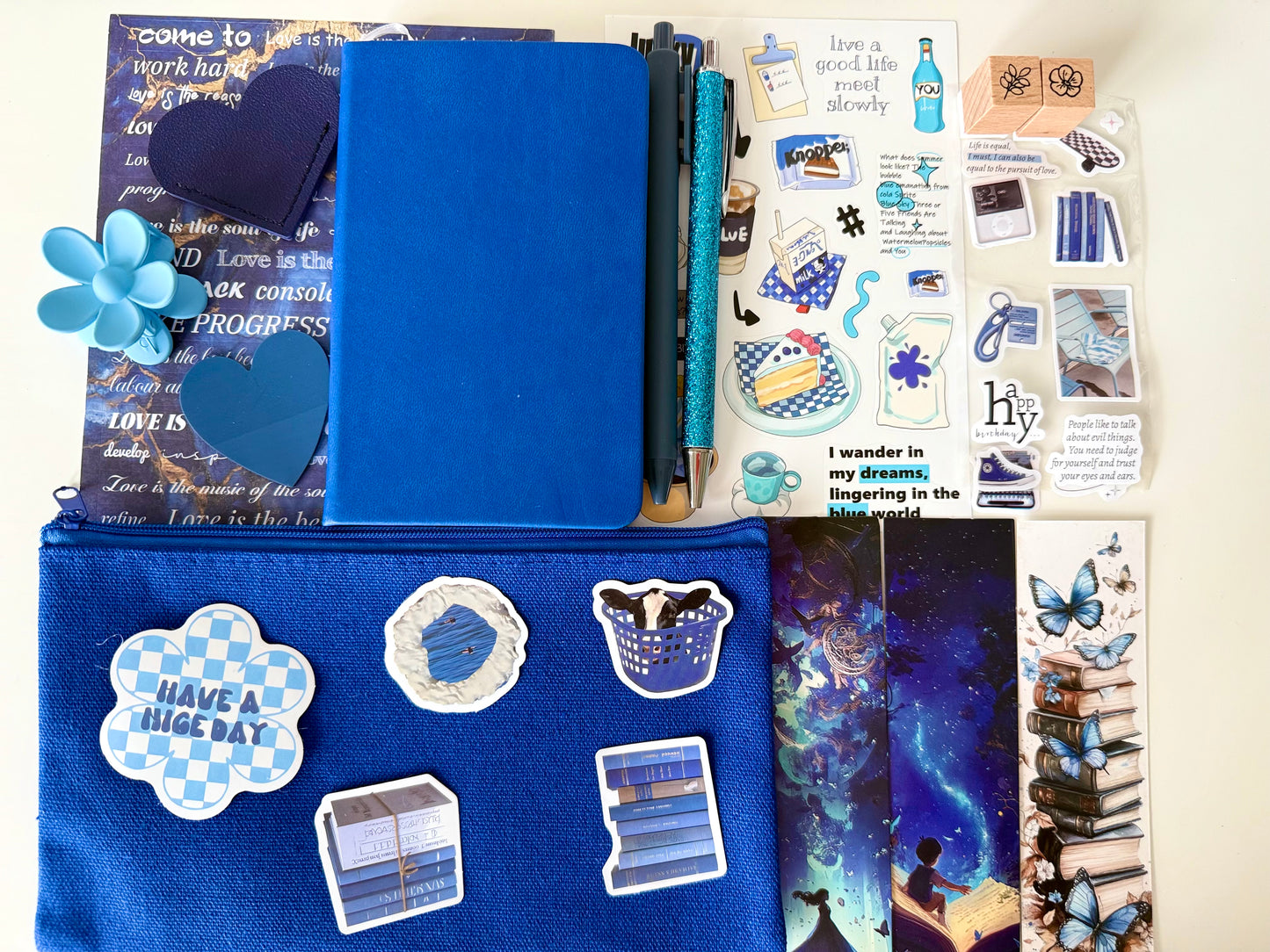 Midnight Blue Bookish Bundle - Only 1 Left