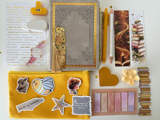 Silver & Gold Aesthetic Bookish Bundle ✨