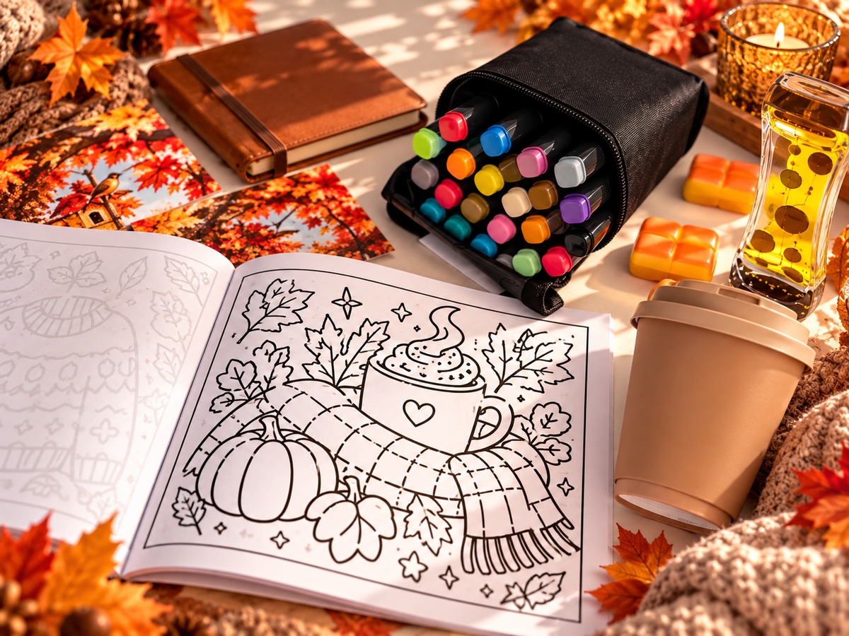 Cozy Autumn Art Box🤎                      only one left