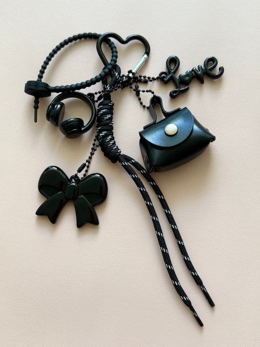 Black Charm Accessory Set — Premium Edition