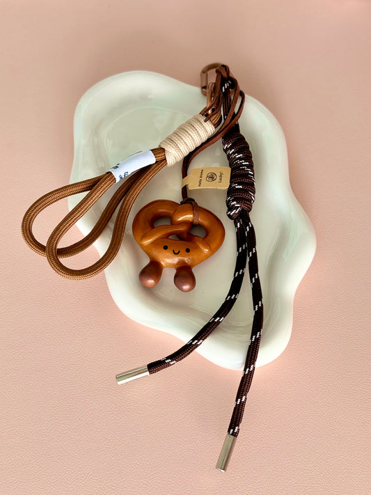 Cute Pretzel Charm