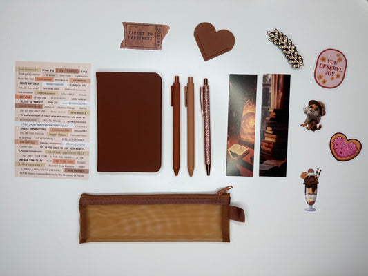 Warm Cinnamon Bookish Bundle