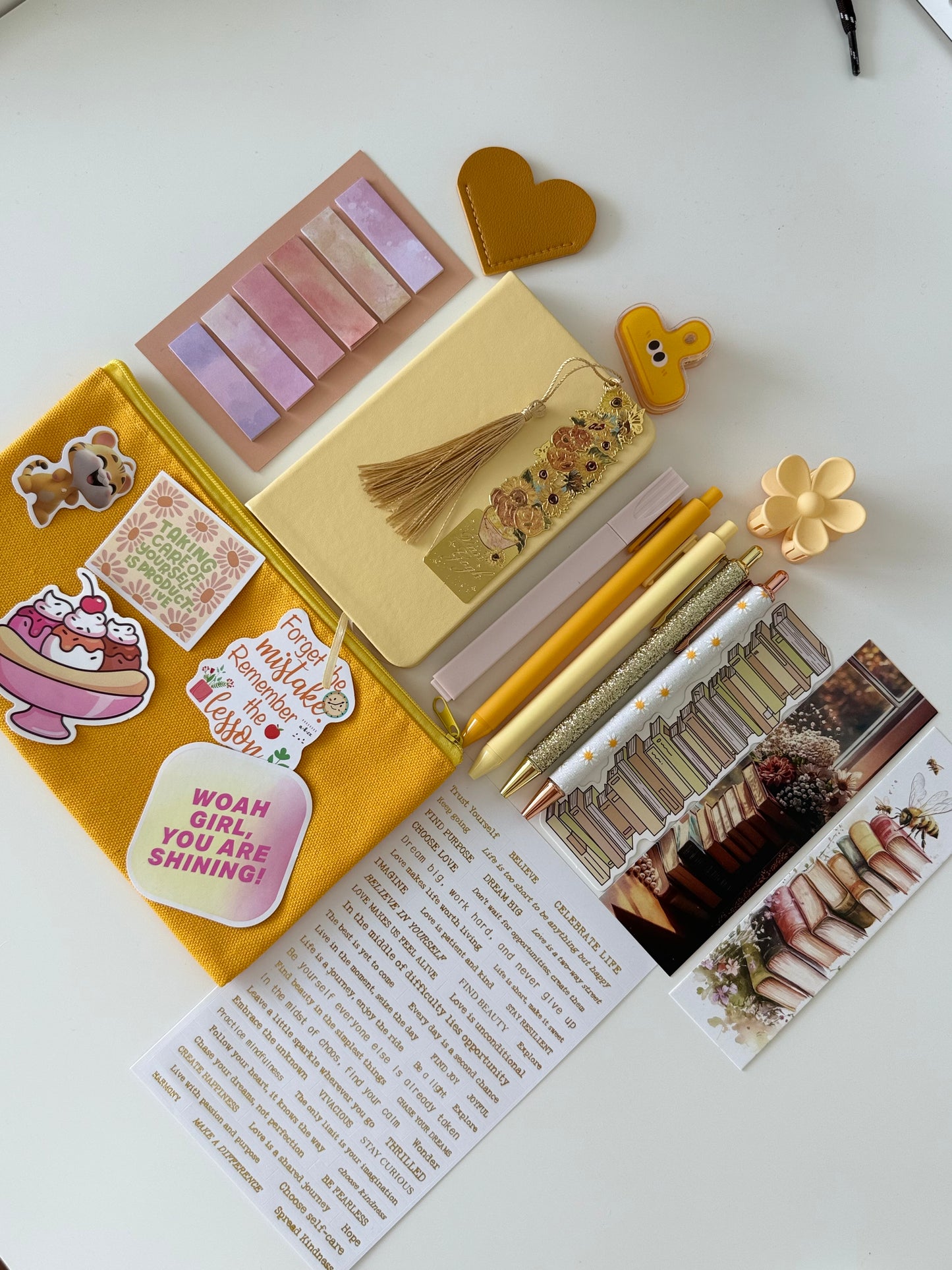 Yellow Bookish Bundle