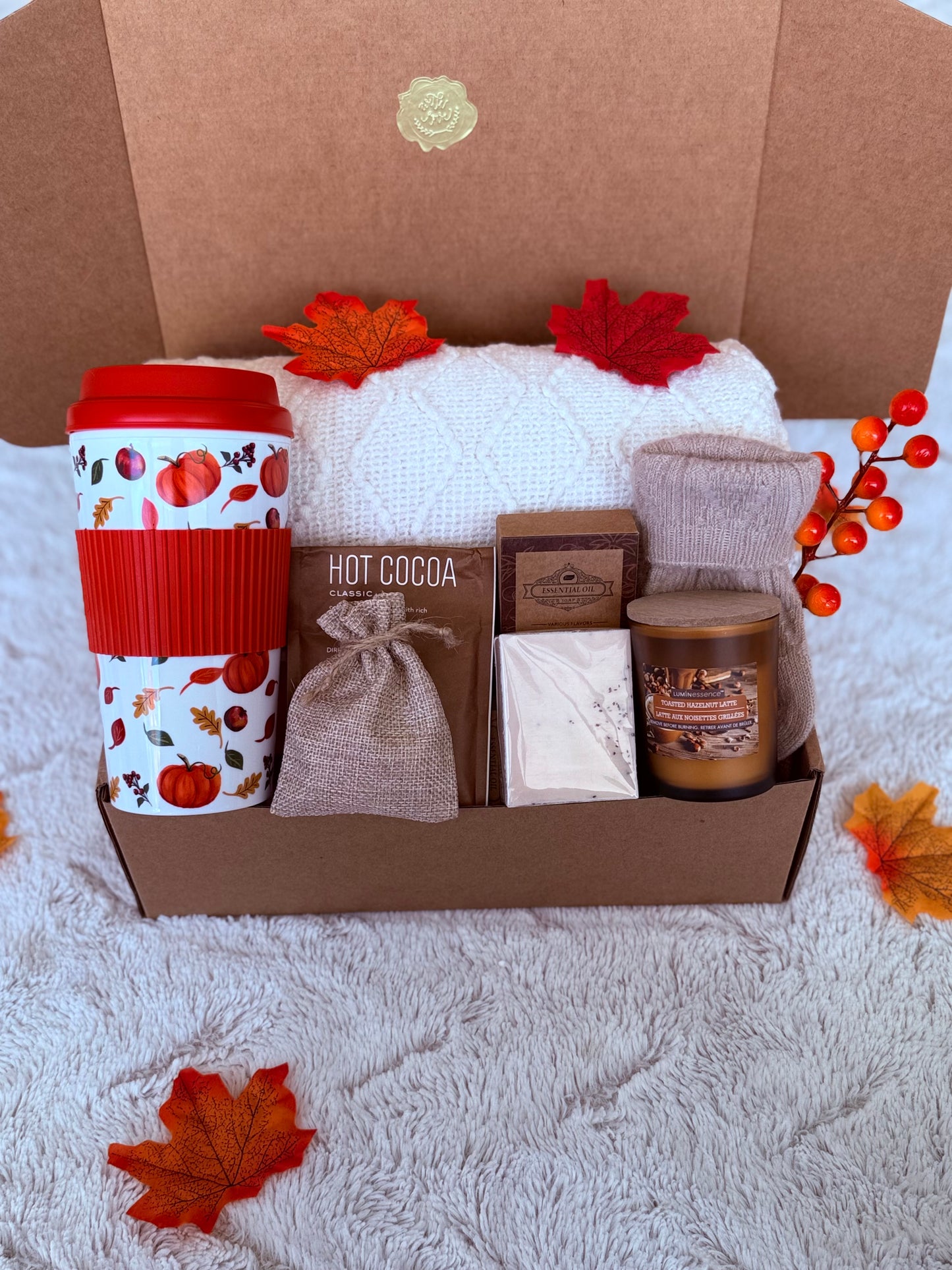 Fall Comfort Set – Cozy Autumn Gift Box